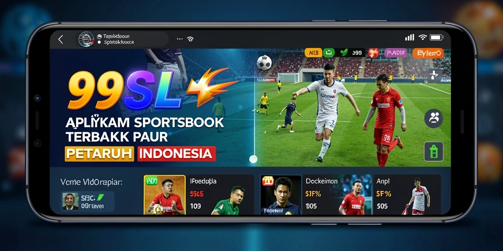 Tampilan gameplay utama 99SL dengan berbagai pilihan taruhan olahraga.