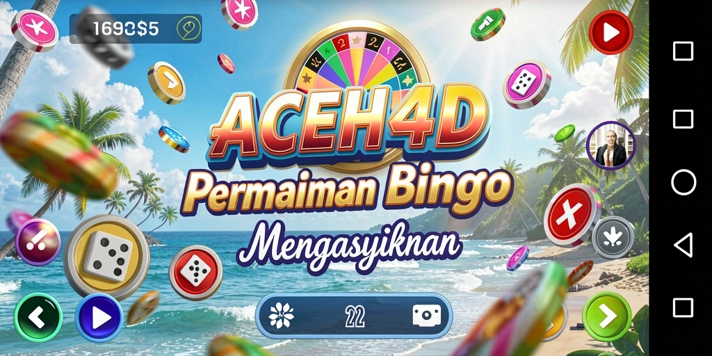 Tampilan gameplay <strong>ACEH4D</strong> yang menarik dan interaktif dalam permainan Bingo.