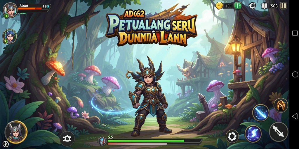 Screenshot gameplay ADG62 menunjukkan petualangan seru di dunia menakjubkan.