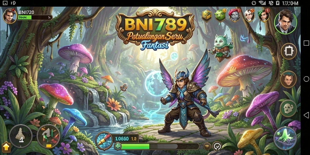 Screenshot gameplay BNI789 yang menampilkan aksi petualangan seru.