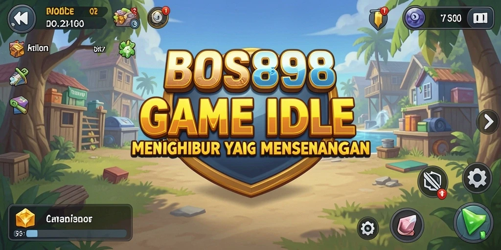 Screenshot utama BOS898 menunjukkan gameplay yang interaktif dan menarik.