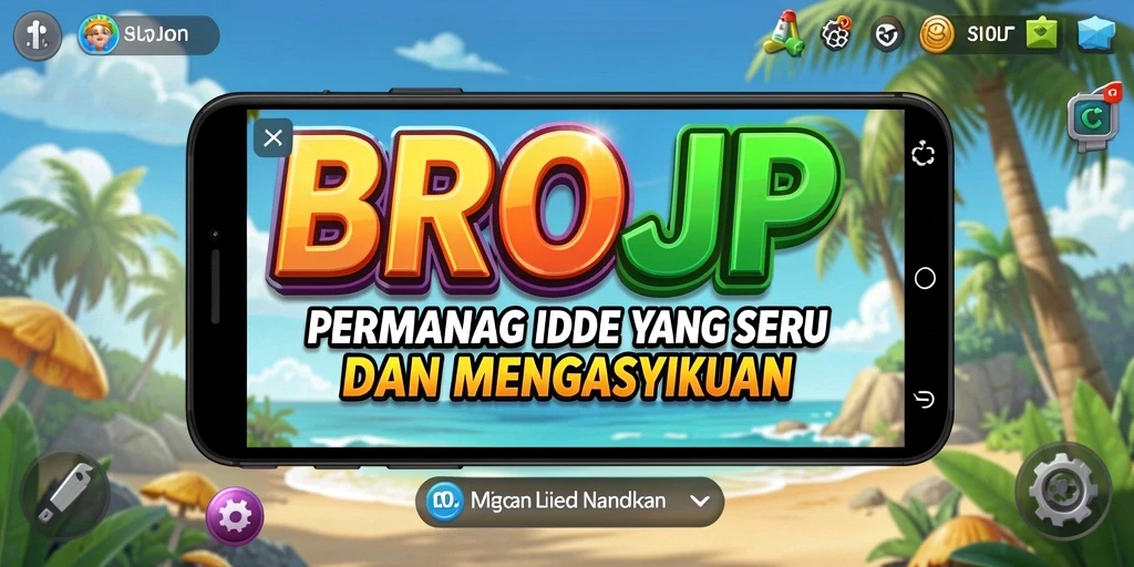 Screenshot gameplay BROJP menampilkan aksi menarik dari karakter dalam dunia Idle.