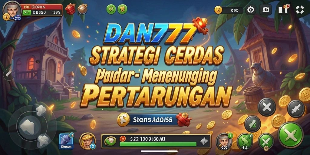 Tampilan gameplay menarik yang menggambarkan strategi dalam DAN777.