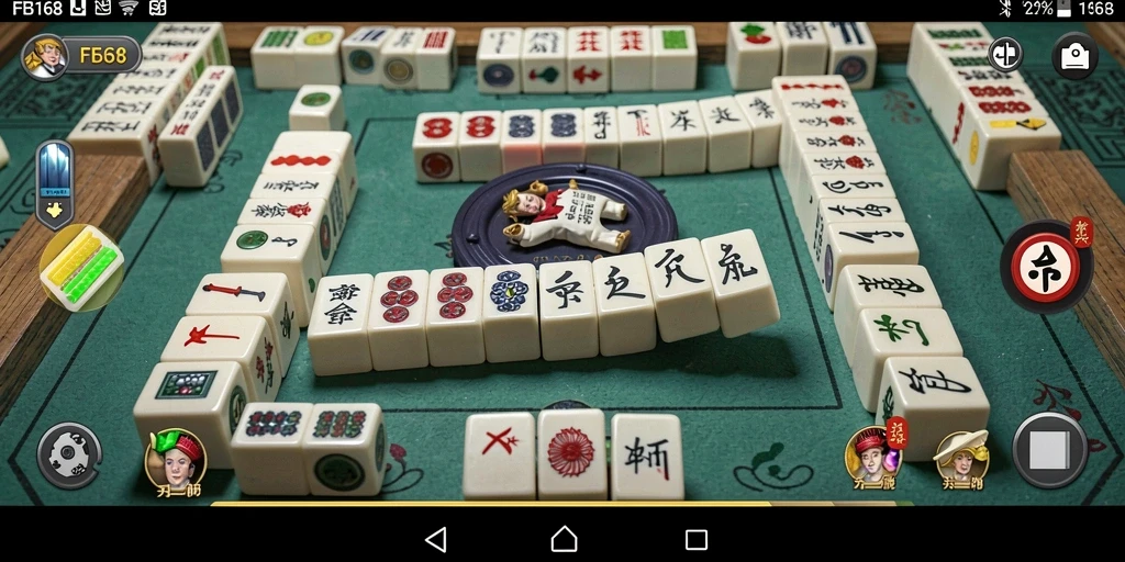 Tampilan gameplay FB168 yang penuh warna dan menantang.