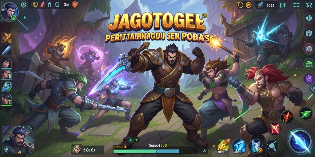 Tampilan gameplay intens di arena JAGOTOGEL.