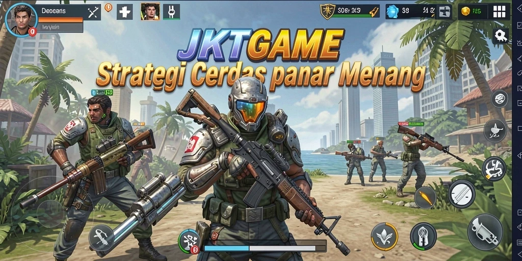 Tampilan gameplay JKTGAME yang menampilkan strategi dan taktik.