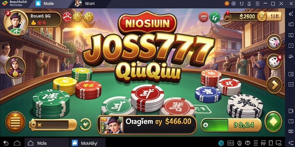Tampilan gameplay QiuQiu yang menarik dan penuh aksi.