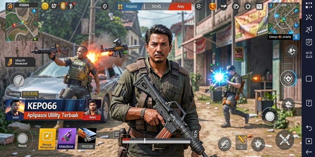 Tampilan antarmuka utama KEPO66 yang intuitif dan ramah pengguna.