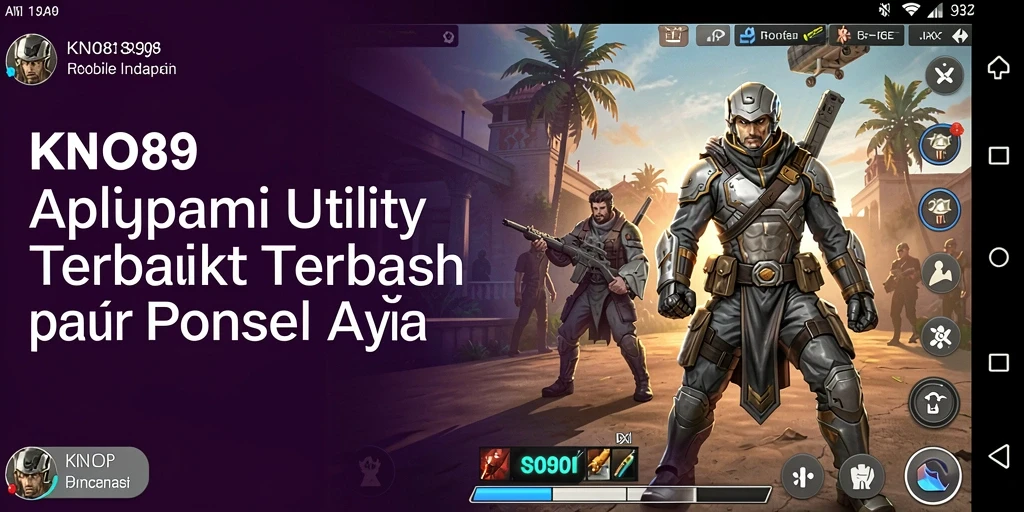 Tampilan antarmuka KNO89 yang bersih dan intuitif.