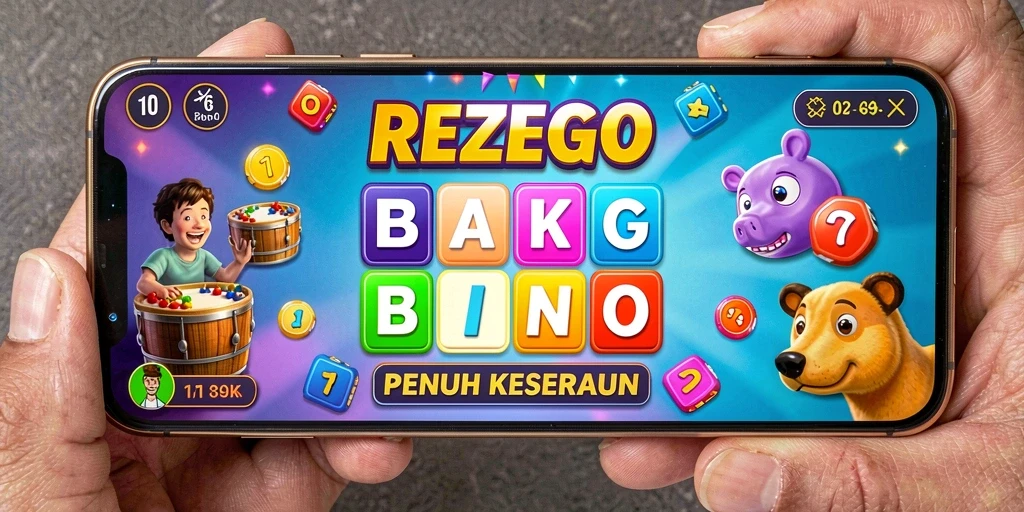 Screenshot gameplay REZEGO menampilkan serunya permainan Bingo dalam suasana yang menarik.