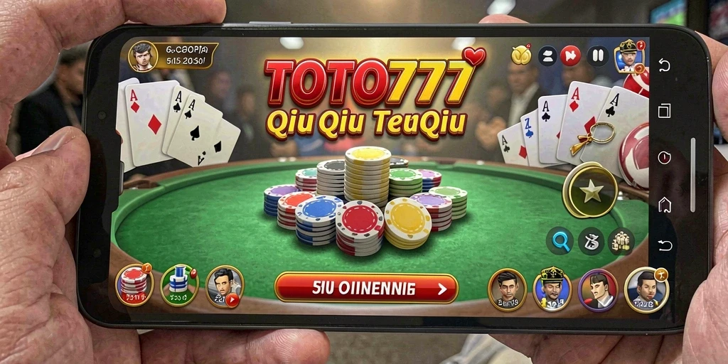 Tampilan gameplay seru dalam TOTO777 yang menggambarkan momen QiuQiu yang mendebarkan.