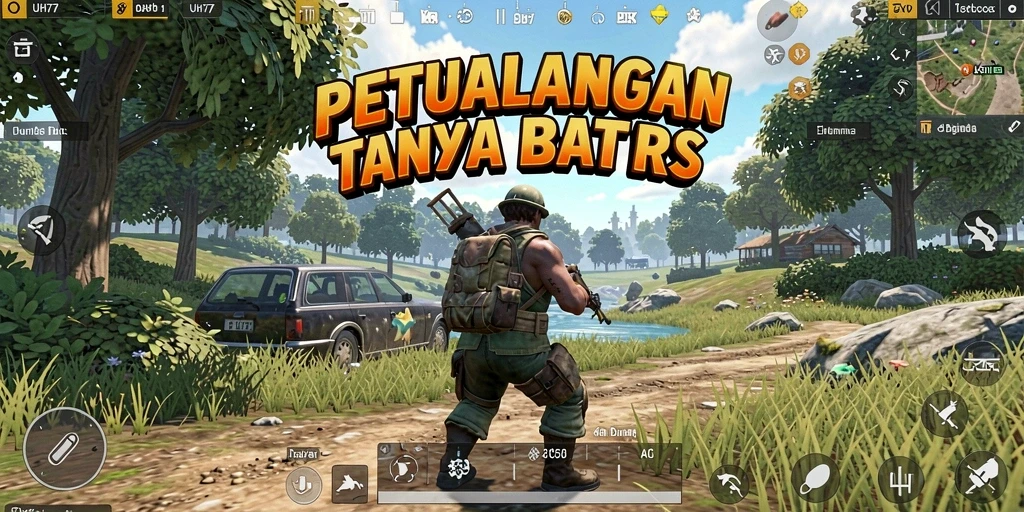 Screenshot UH77 yang menampilkan keindahan dunia terbuka dan gameplay yang seru.