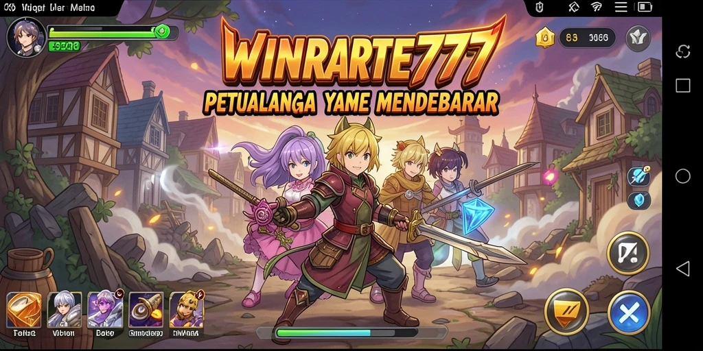 Gameplay mengesankan dan grafis cantik dalam WINRATE777.